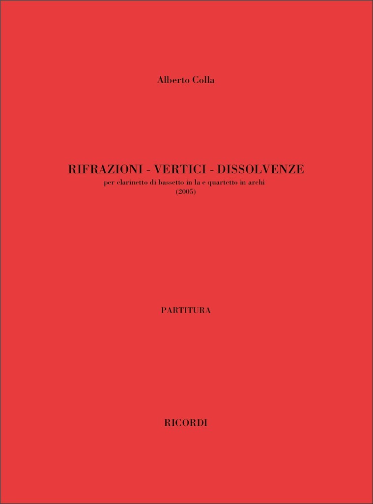 Rifrazioni - Vertici - Dissolvenze